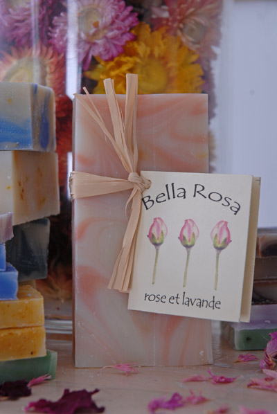 La bella rosa (rose et lavande)